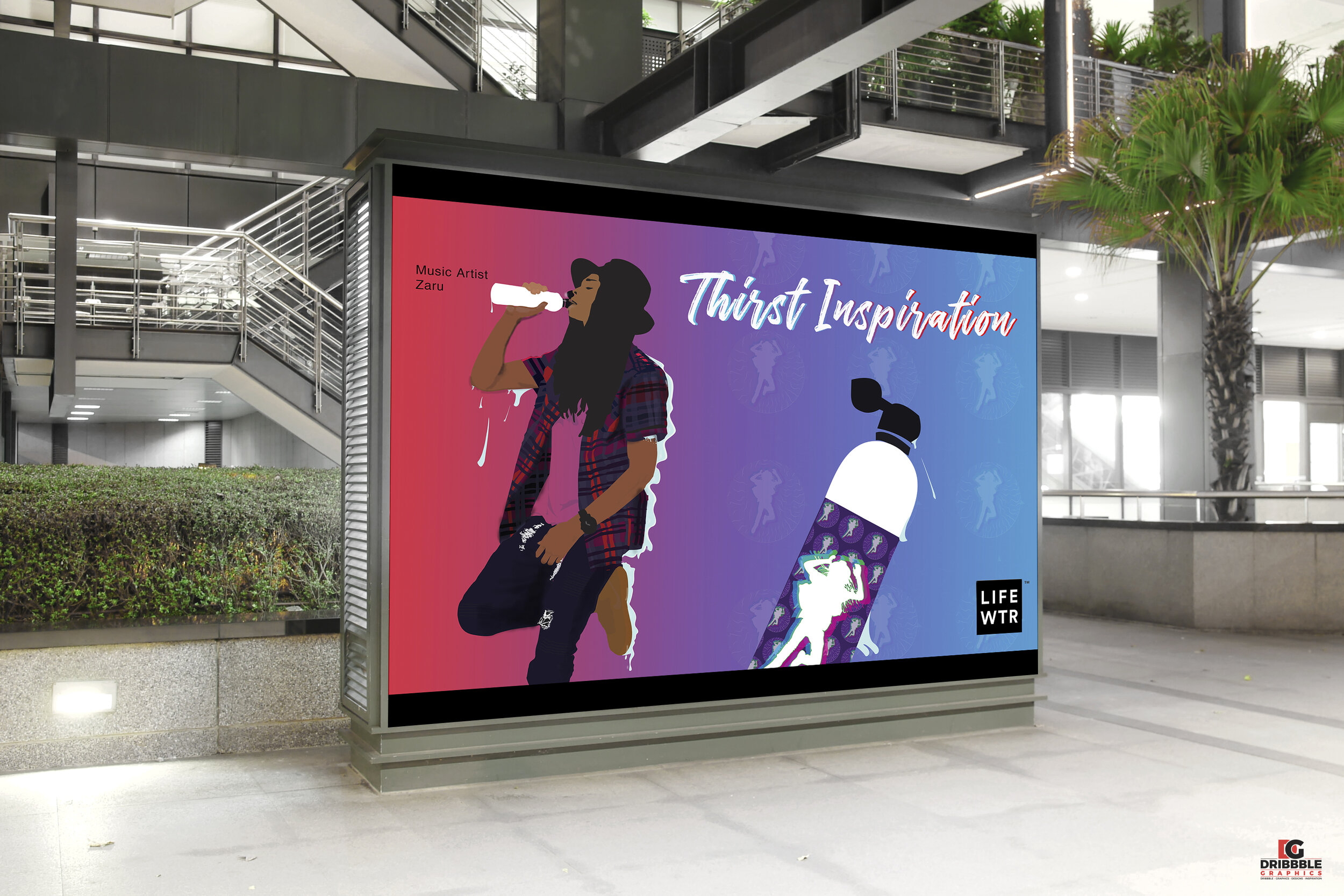 Free digital ad mockup psd. Zaru Portfolio