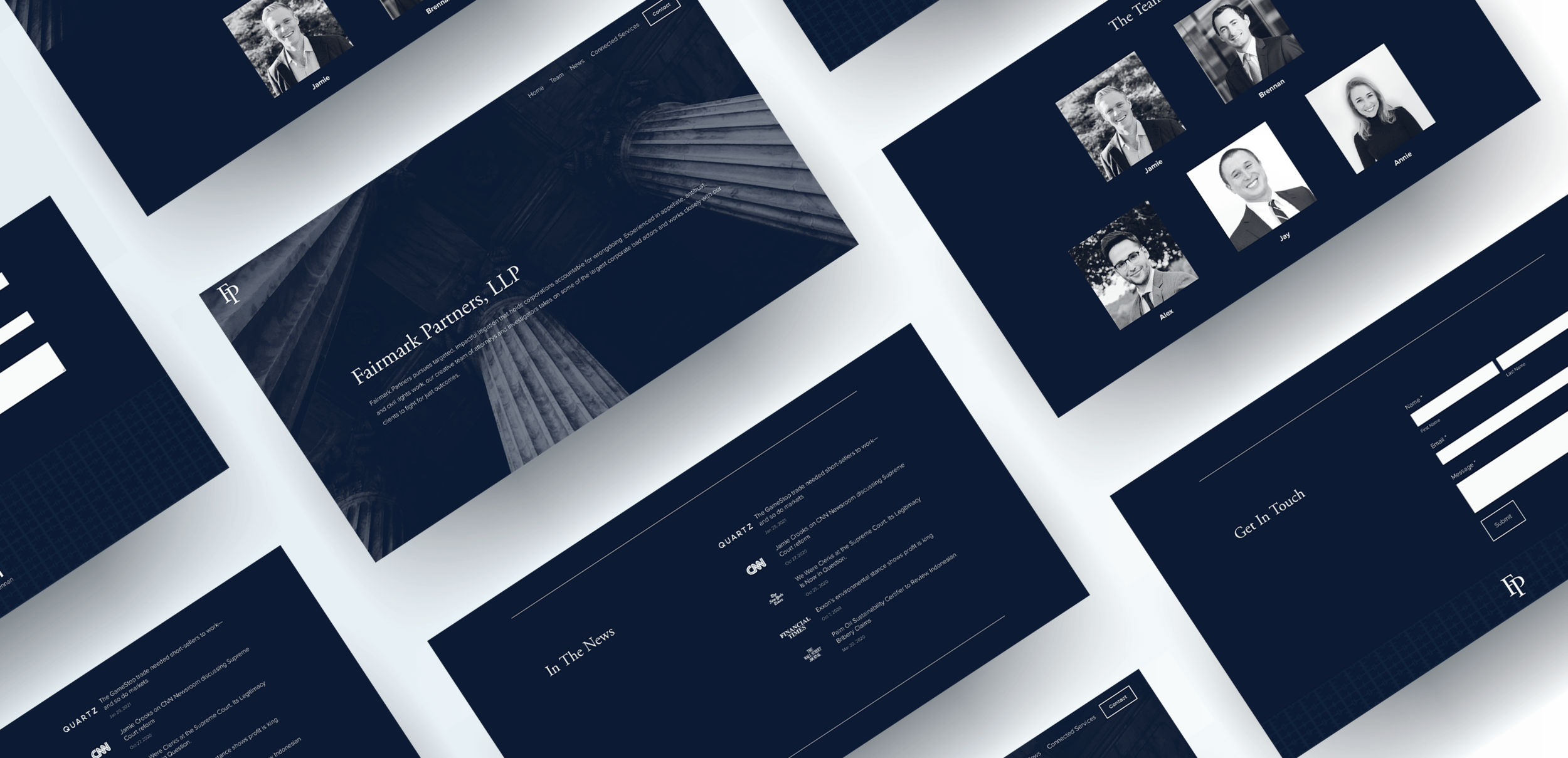 A corporate identity pack with a logo mockup for your creative business. Jay Made Legal Group Web Design