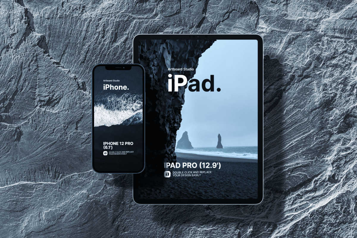 Animated ipad pro 2018 mockup · 2. Ipad And Iphone Mockup Template