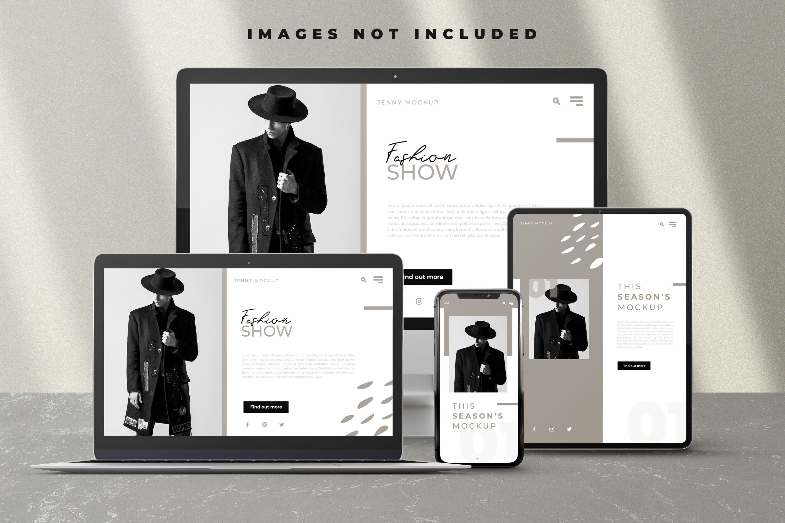 Including multiple different angles and views with clean empty space to add your own design on top of … Freebies Andrew Pixel