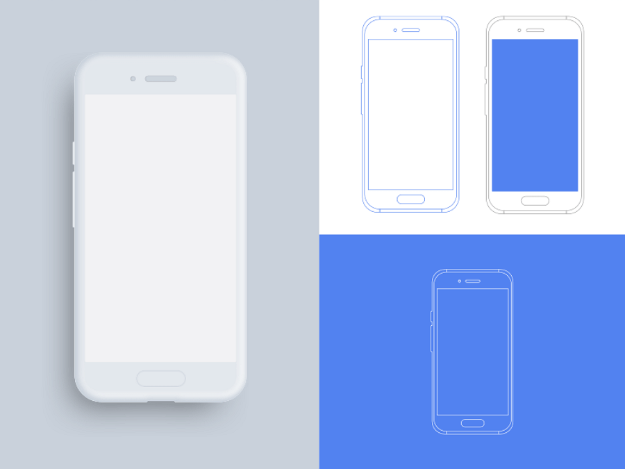 Our all iphone ui kit, iphone 6 gui, 6 plus mockup templates free resources for sketch app by bohemian. 12 Best Free Android Mockup Templates And Mockup Tools In 2018 By Amy Smith Prototypr