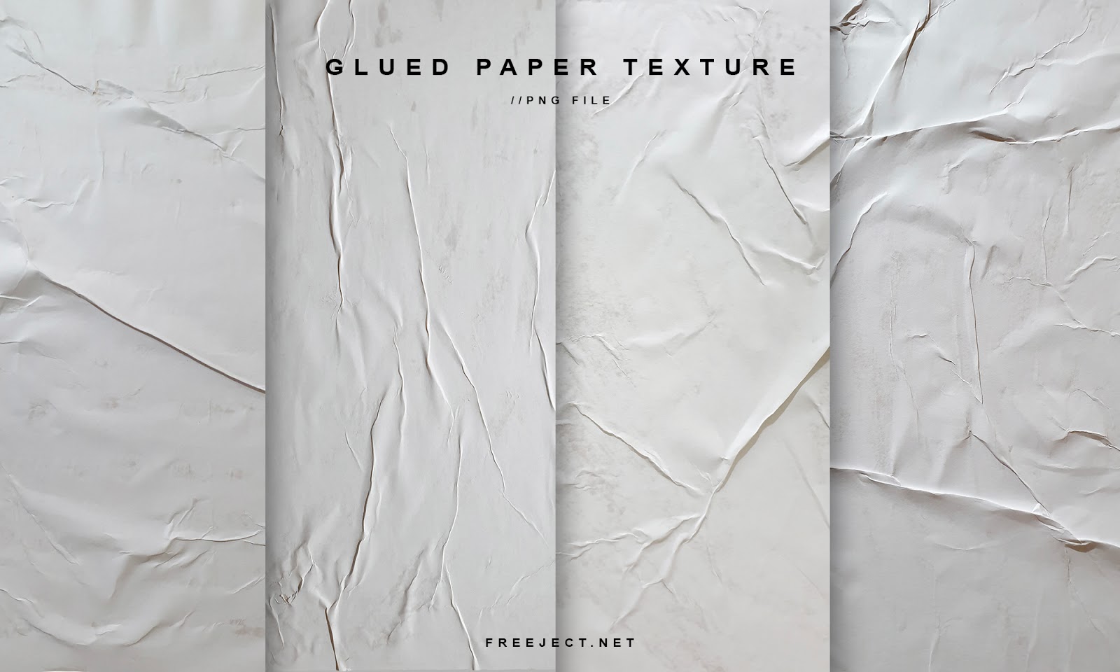 There are 4 paper that you can choose to be a texture poster. Free Download Glued Paper Texture Png File