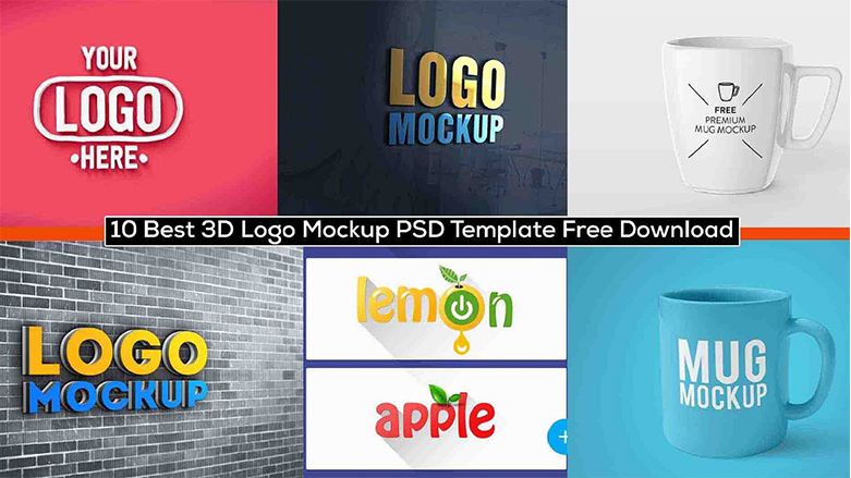 Just place your logo inside the smart object layer and you'll get this great 3d wooden logo effect. 10 Best 3d Logo Mockup Psd Template Free Download Photoshop Dream