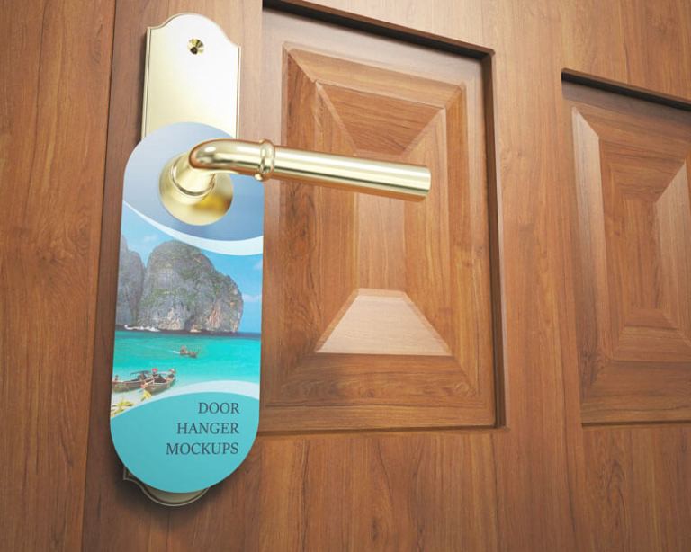 Download free door hanger mockup psd. 5 Free Door Hanger Mockups With Editable Psds By Julian Ma Medium
