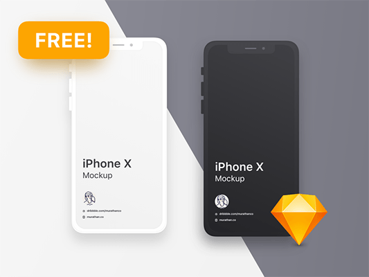 A collection of free apple iphone mockups for your personal and commercial projects. 36 Free Iphone Mockups Sketch December 2021 Ux Planet