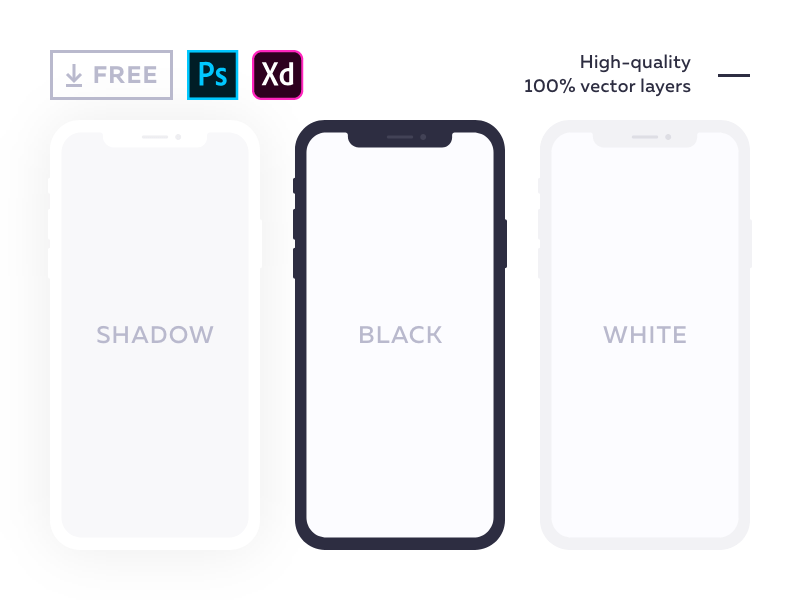 To find out what x squar. 20 Free Iphone Mockups Psd Sketch December 2021 Ux Planet