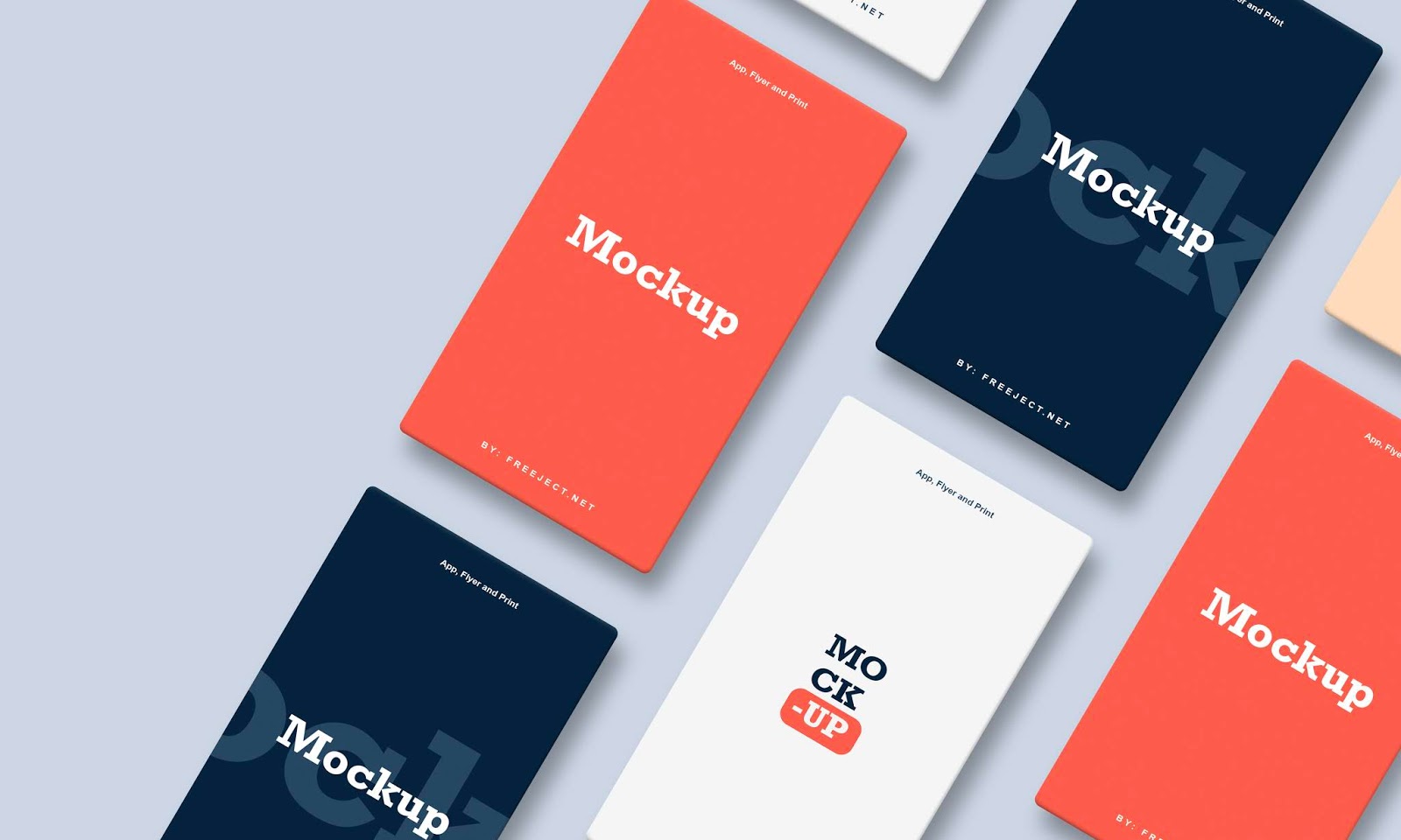 All these mockups are compiled in photoshop (psd) file format and are. Free Download App Flyer Print Mockup Template Vol 2 Psd File