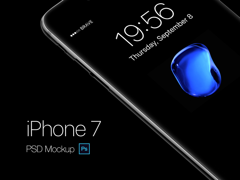 44+ Download Iphone 7 Psd Mockup Free PSD