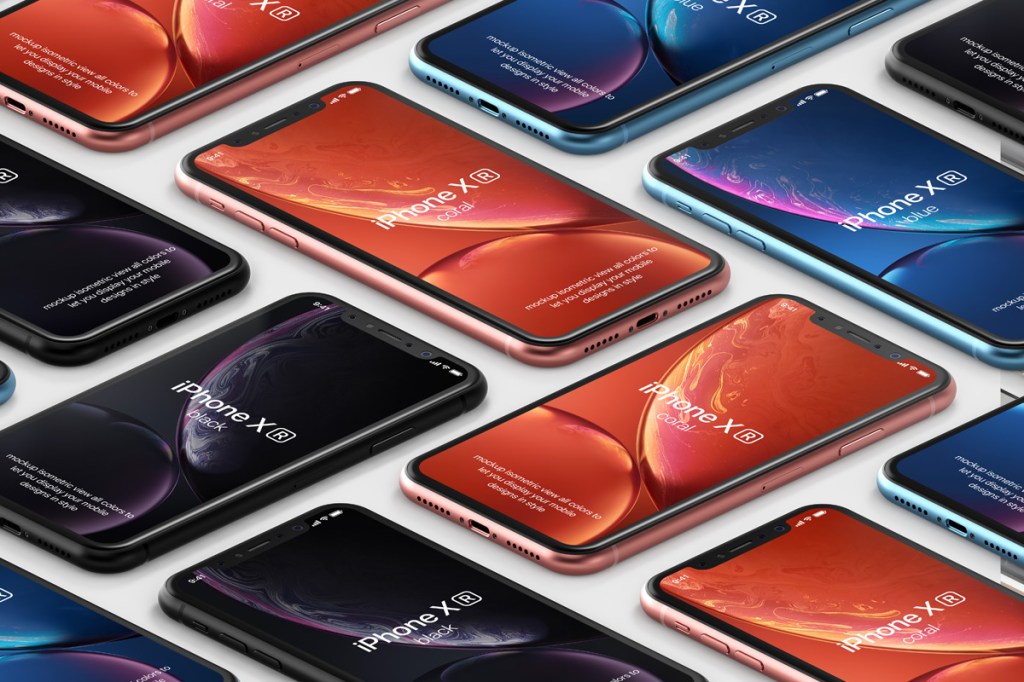 19+ Download Iphone Xr Mockup Free PSD