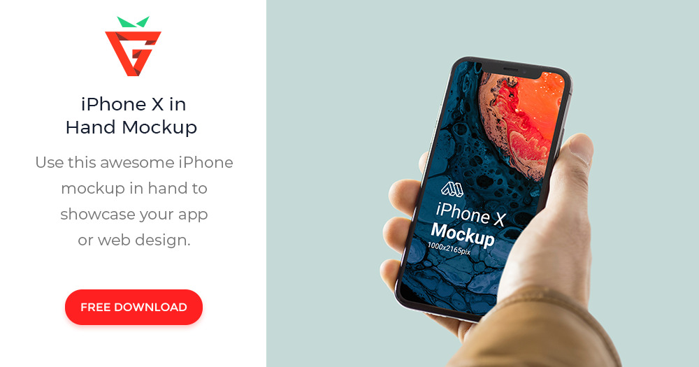 31+ Download Iphone X In Hand Mockup&nbsp;PSD