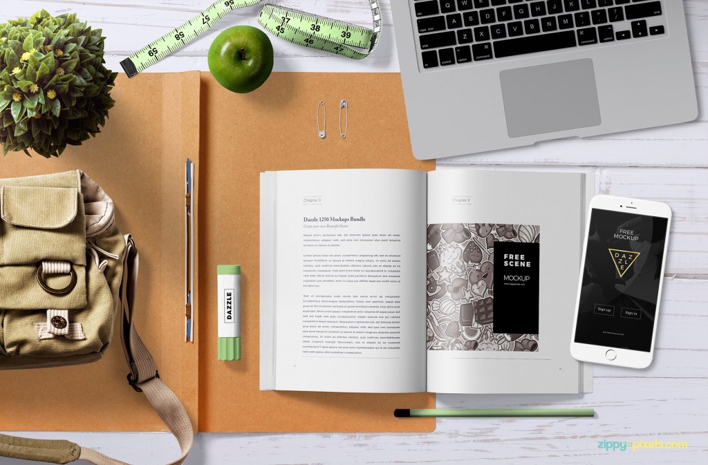 47+ Download 3 Book Mockup Free&nbsp;PSD