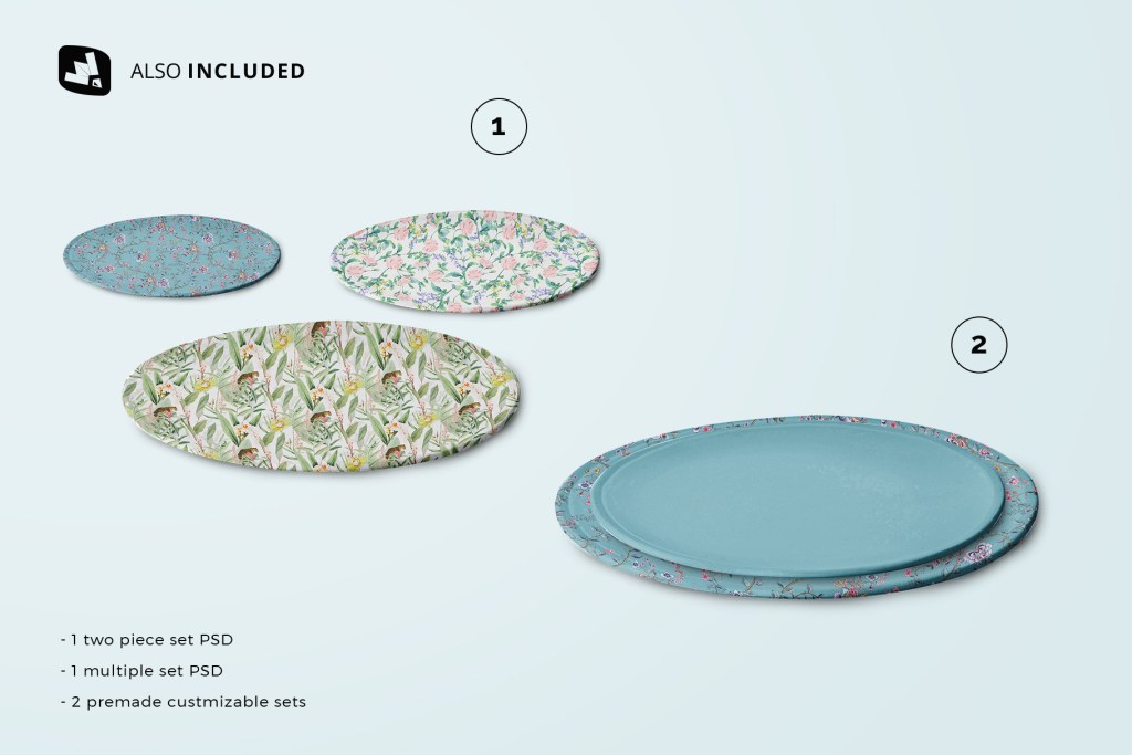 17+ Download Dinner Plate Mockup Psd&nbsp;PSD