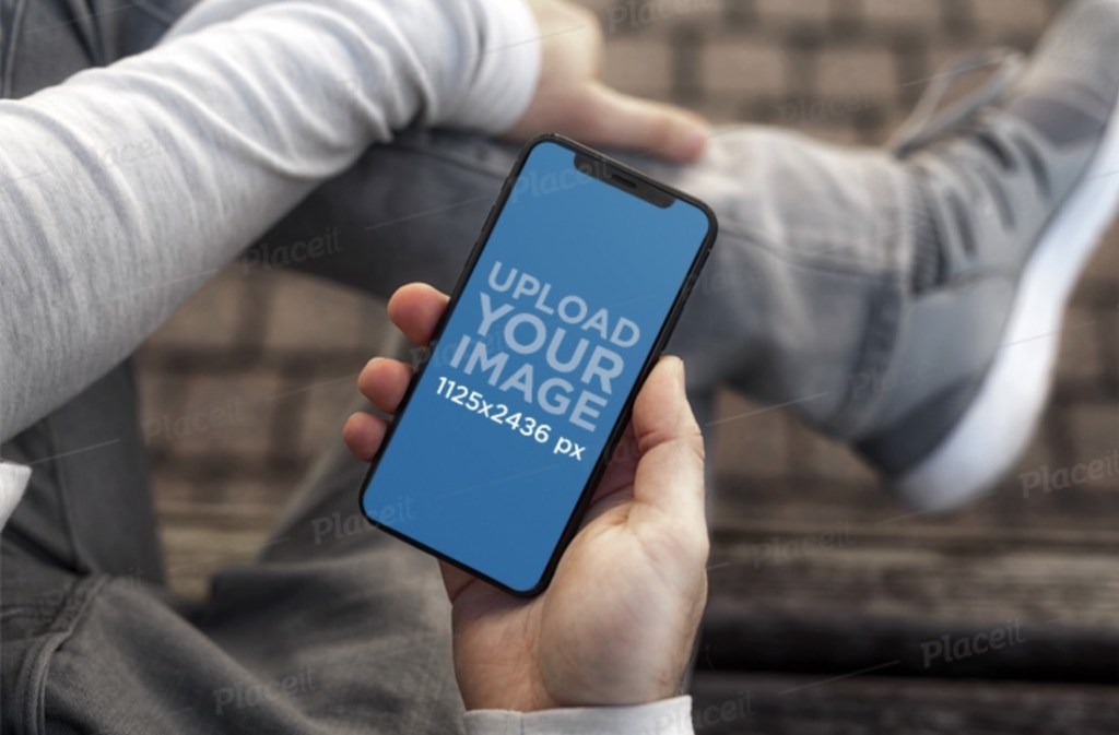 28+ Download Person Holding Iphone Mockup PSD