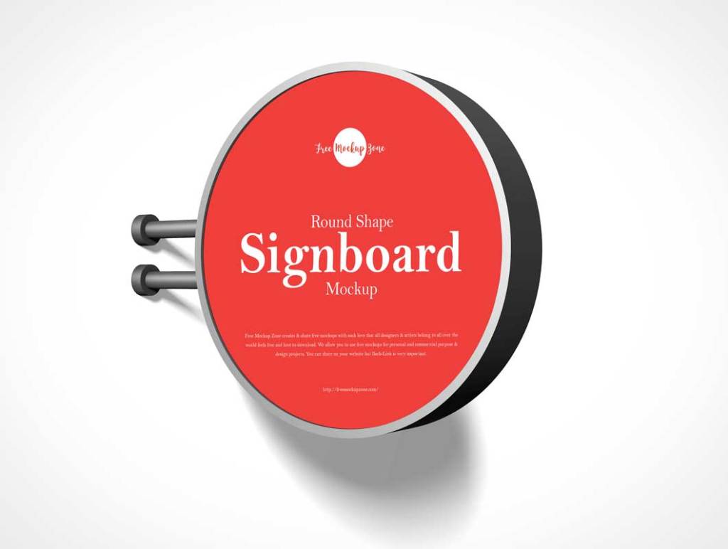 10+ Download Free Indoor Signage Mockup PSD