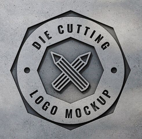 30+ Download Realistic 3D Logo Mockup Psd Free&nbsp;PSD