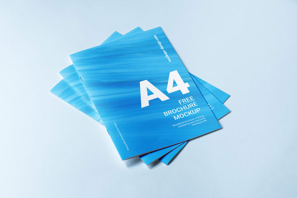 21+ Download Brochure Design Mockup Free PSD