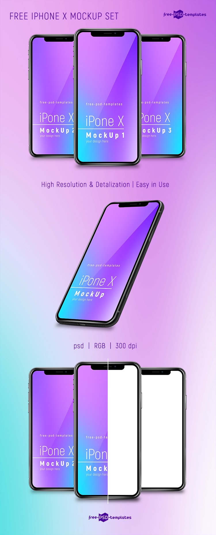 48+ Download Iphone X Mockup Size&nbsp;PSD