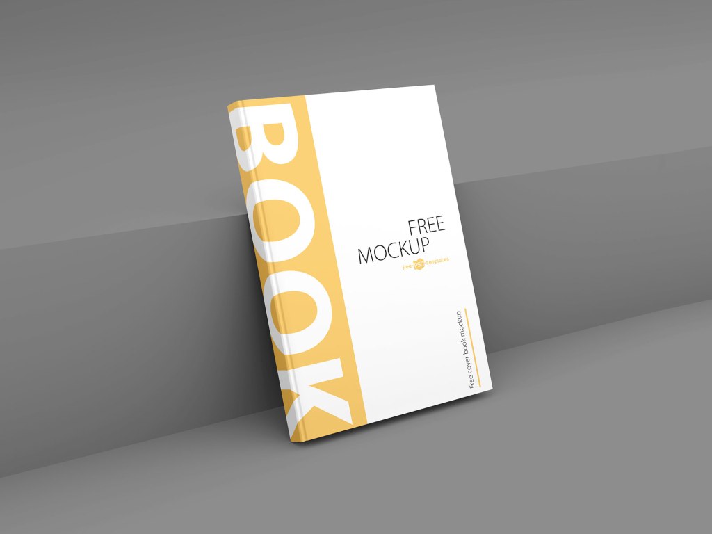 29+ Download 3D Book Cover Mockup Photoshop&nbsp;PSD