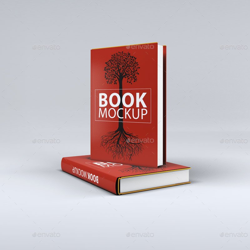 33+ Download 3D Book Mockup Free&nbsp;PSD