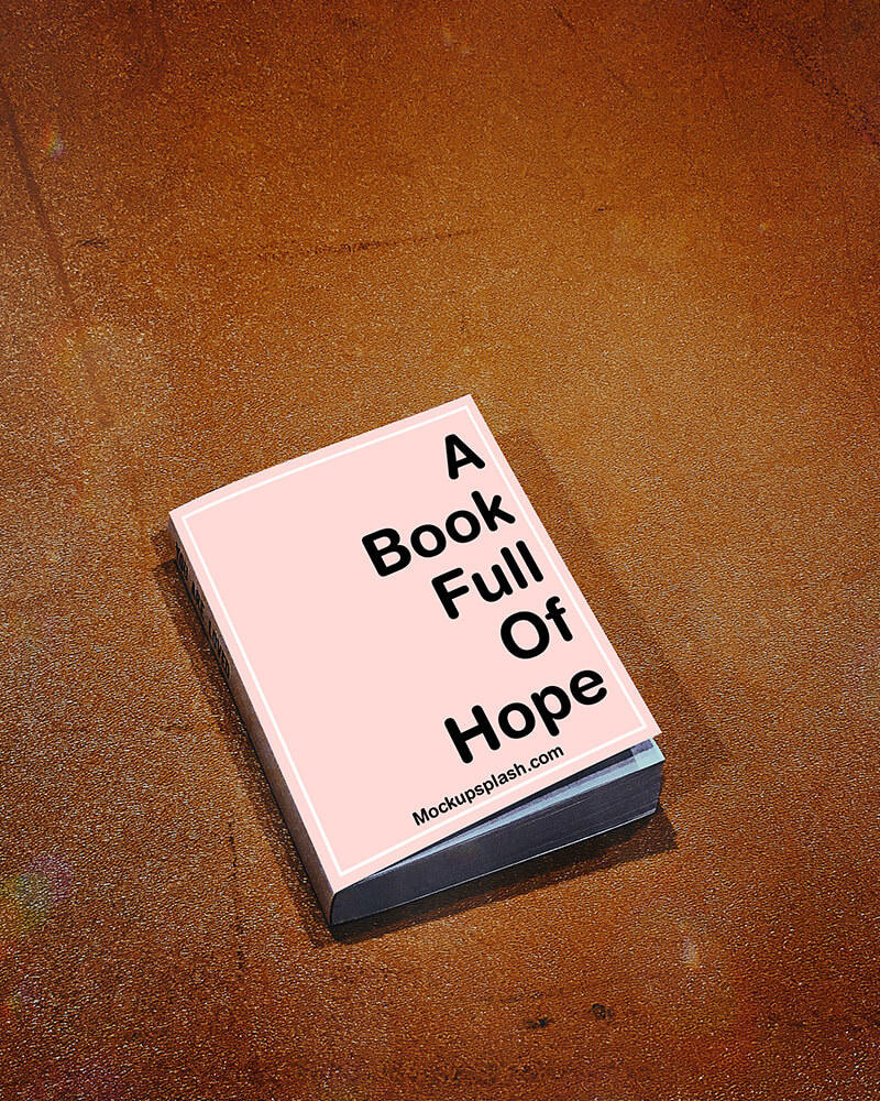 10+ Download Realistic Book Cover Mockup&nbsp;PSD
