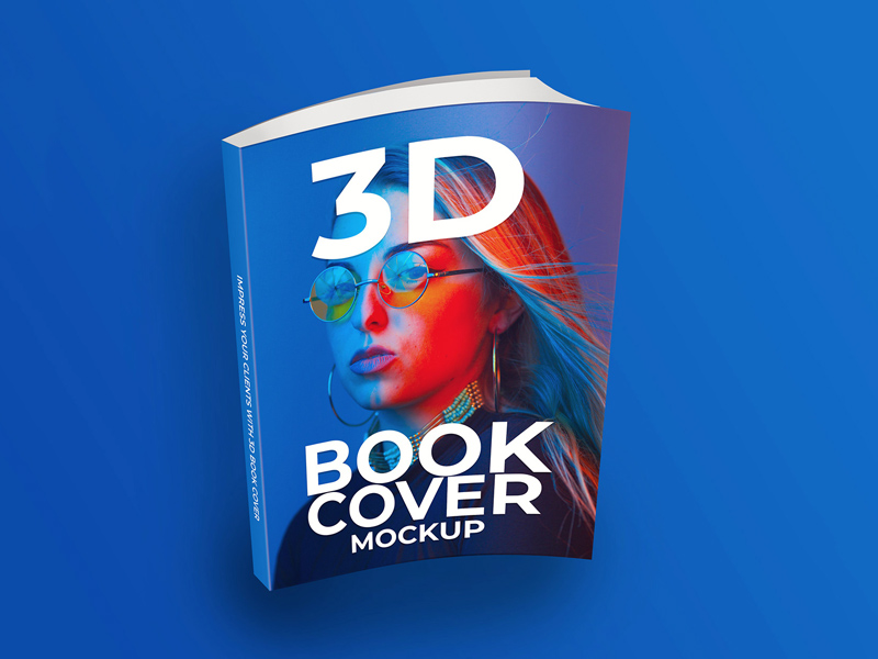 44+ Download Book Cover Mockup Psd PSD
